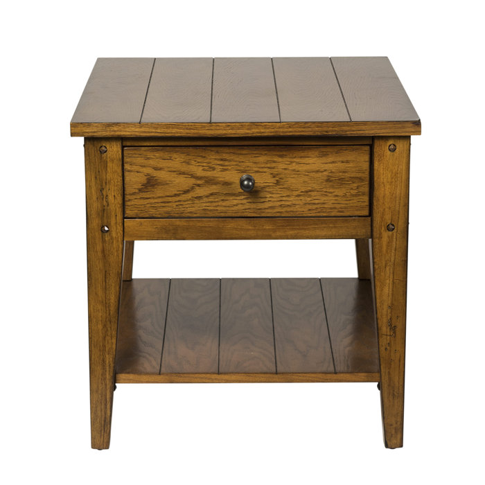 Foundstone™ Barrow End Table & Reviews Wayfair